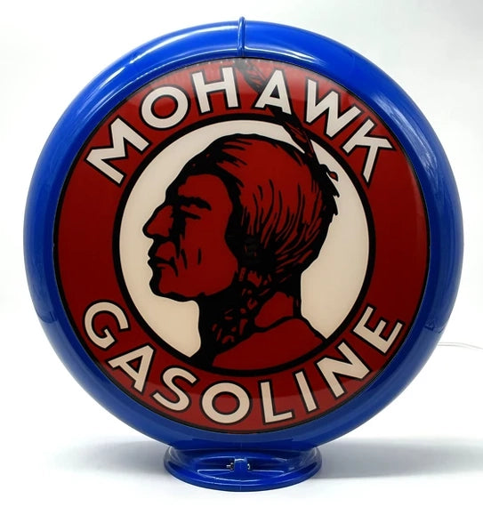Mohawk Gasoline 13.5" Ad Globe