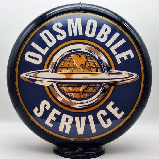 OLDSMOBILE SERVICE 13.5" Ad Globe