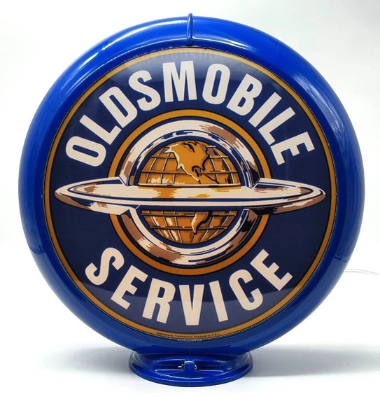OLDSMOBILE SERVICE 13.5" Ad Globe