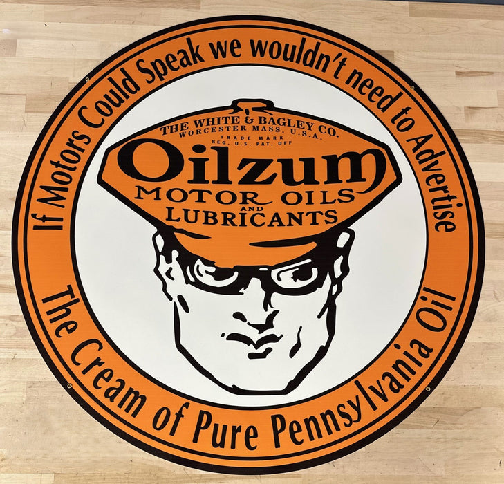 OILZUM 36" Sign