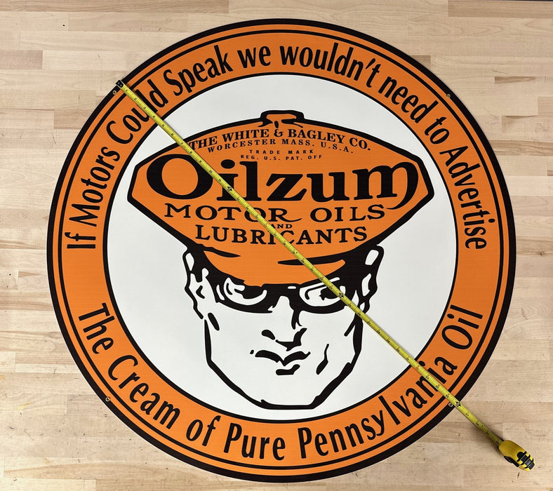 OILZUM 36" Sign