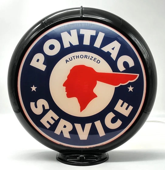 PONTIAC SERVICE 13.5" Ad Globe