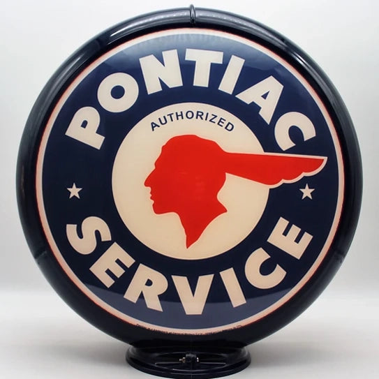 PONTIAC SERVICE 13.5" Ad Globe