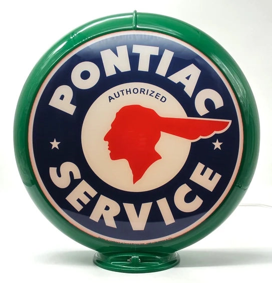 PONTIAC SERVICE 13.5" Ad Globe