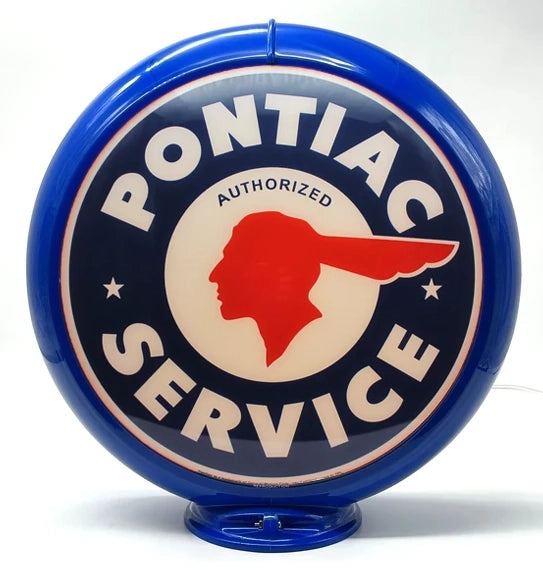 PONTIAC SERVICE 13.5" Ad Globe