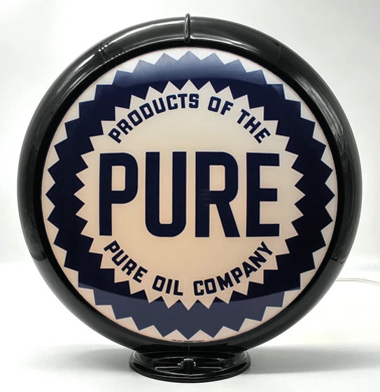 PURE OIL 13.5" Ad Globe