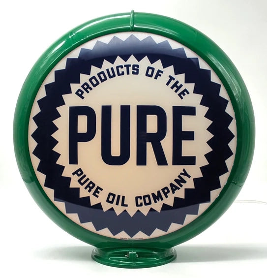 PURE OIL 13.5" Ad Globe