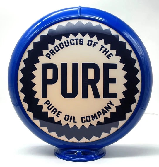 PURE OIL 13.5" Ad Globe