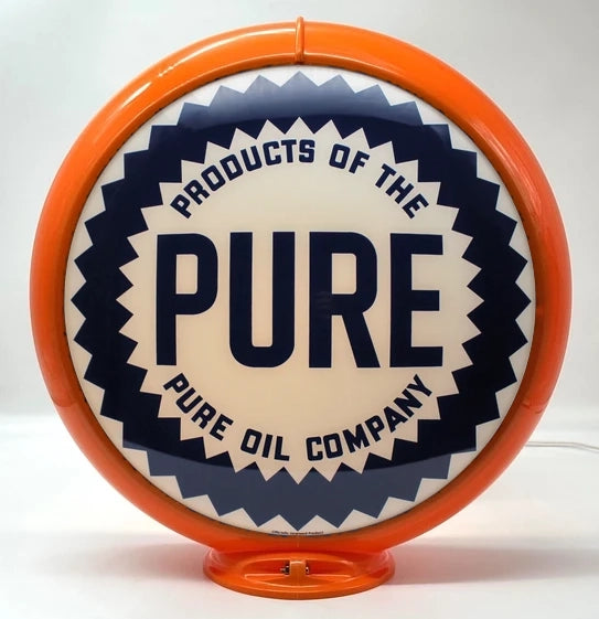PURE OIL 13.5" Ad Globe