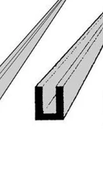 Window and Ad Glass Channel (R101)