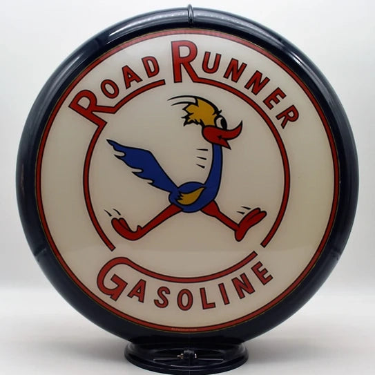 ROAD RUNNER GASOLINE 13.5" Ad Globe