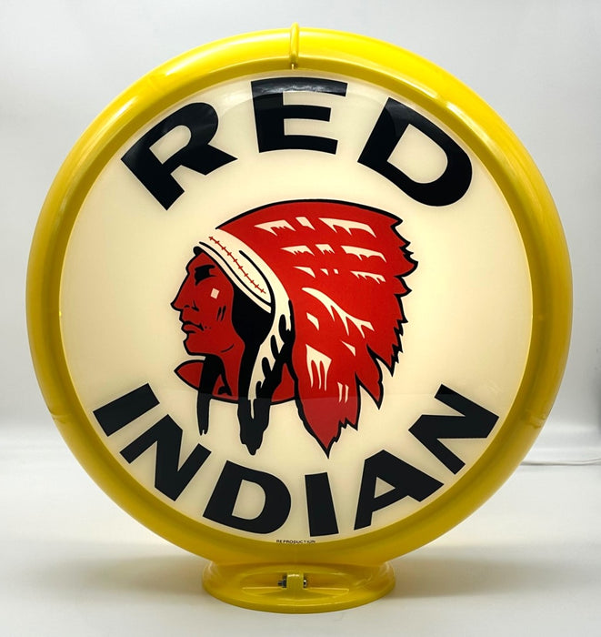 Red Indian Gas Old Logo