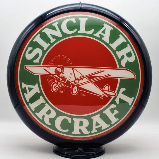 SINCLAIR AIRCRAFT 13.5" Ad Globe - FREE SHIPPING!!