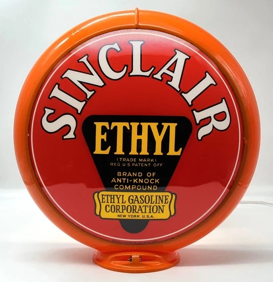 SINCLAIR ETHYL 13.5" Ad Globe - FREE SHIPPING!!