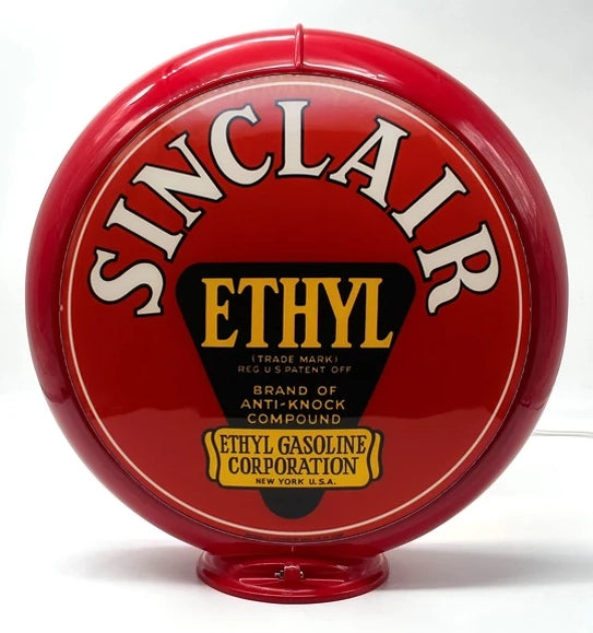 SINCLAIR ETHYL 13.5" Ad Globe - FREE SHIPPING!!
