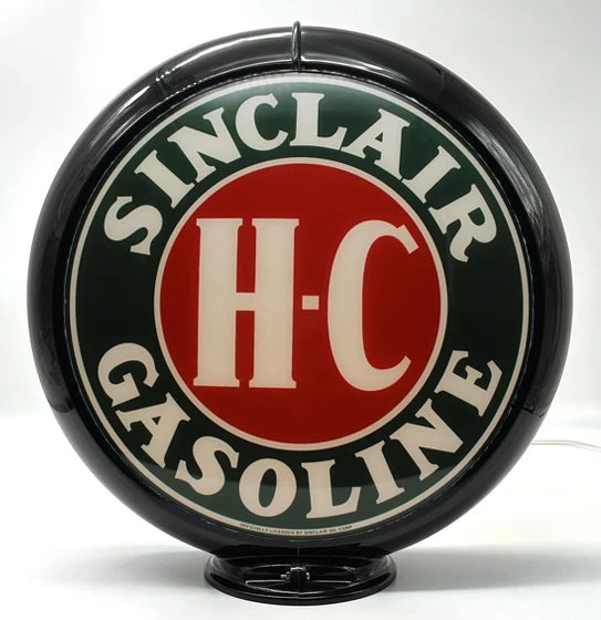 SINCLAIR H-C GASOLINE 13.5" Gas Pump Globe - FREE SHIPPING!!