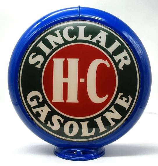 SINCLAIR H-C GASOLINE 13.5" Gas Pump Globe - FREE SHIPPING!!