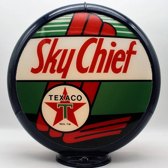 TEXACO SKY CHIEF 13.5" Gas Pump Globe - FREE SHIPPING!!