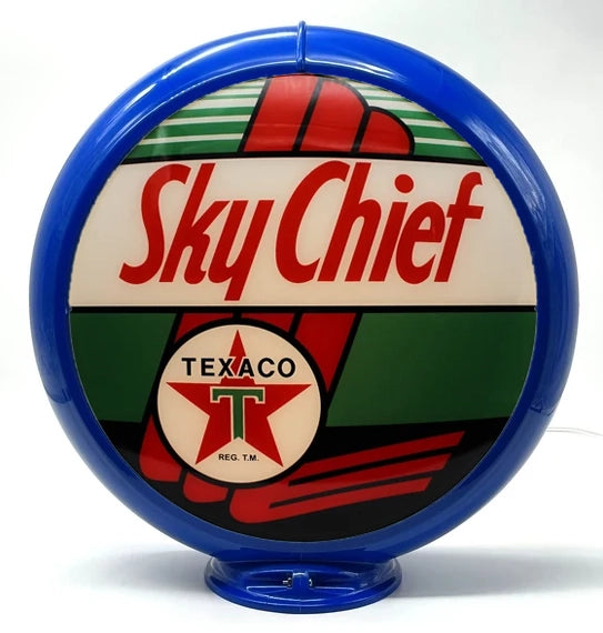 TEXACO SKY CHIEF 13.5" Gas Pump Globe - FREE SHIPPING!!