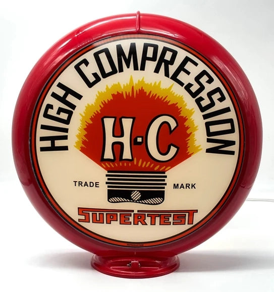 SUPERTEST H-C HIGH COMPRESSION 13.5" Ad Globe