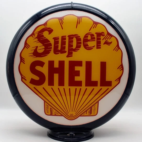 SHELL SUPER-SHELL 13.5" Gas Pump Globe - FREE SHIPPING!!