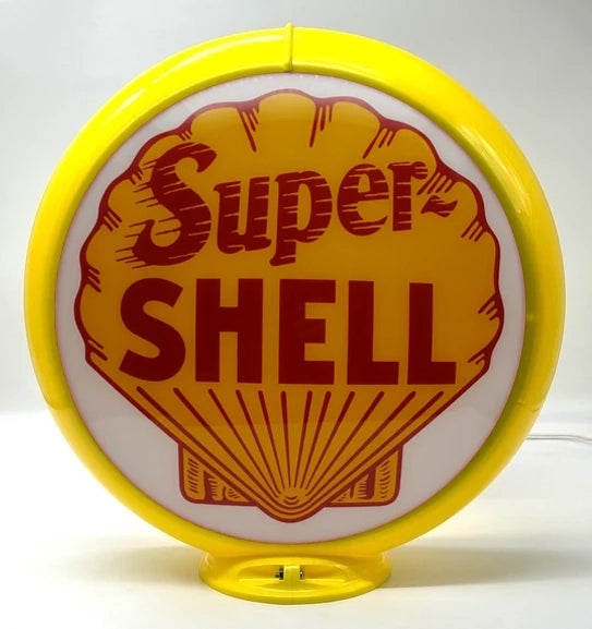 SHELL SUPER-SHELL 13.5" Gas Pump Globe - FREE SHIPPING!!