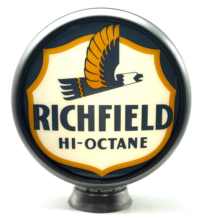 RICHFIELD HI-OCTANE 13.5" Ad Globe