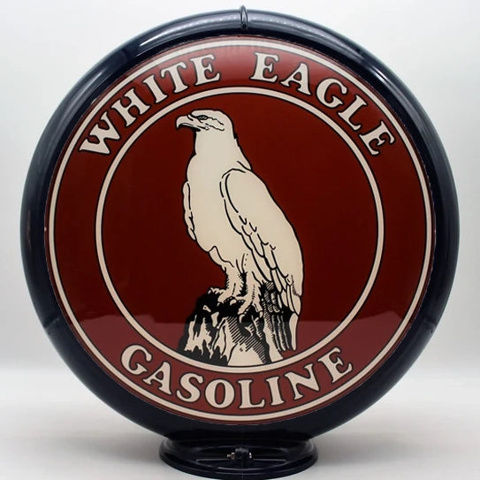 WHITE EAGLE GASOLINE 13.5" Ad Globe