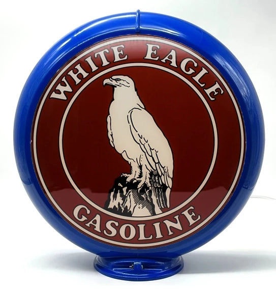 WHITE EAGLE GASOLINE 13.5" Ad Globe