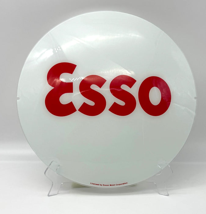 ESSO 13.5" Gas Pump Globe Glass Face - FREE SHIPPING!!