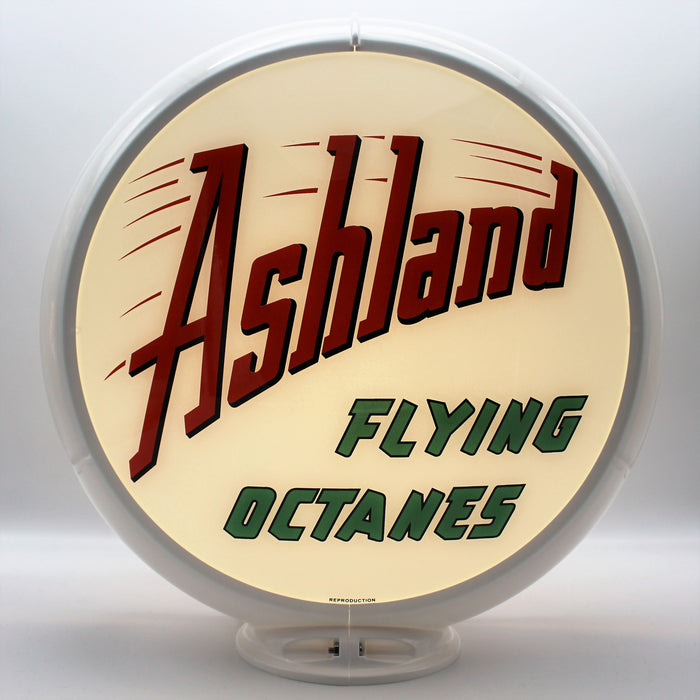 ASHLAND FLYING OCTANES Gas Pump Globe
