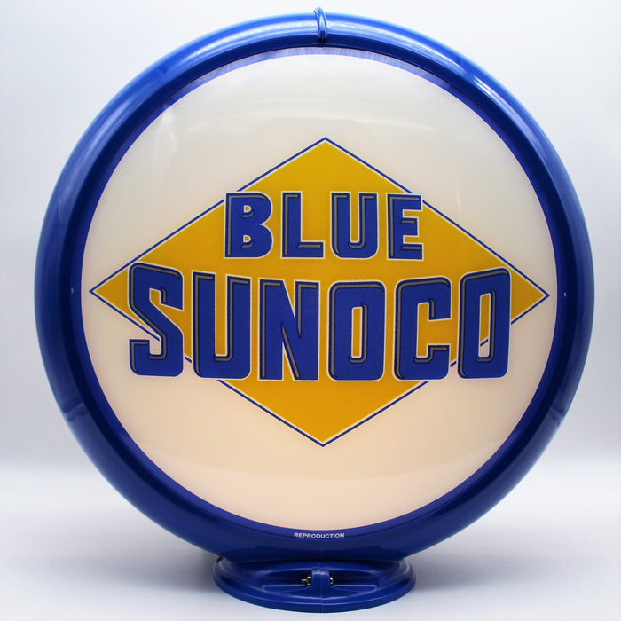 SUNOCO BLUE 13.5" Glass Face