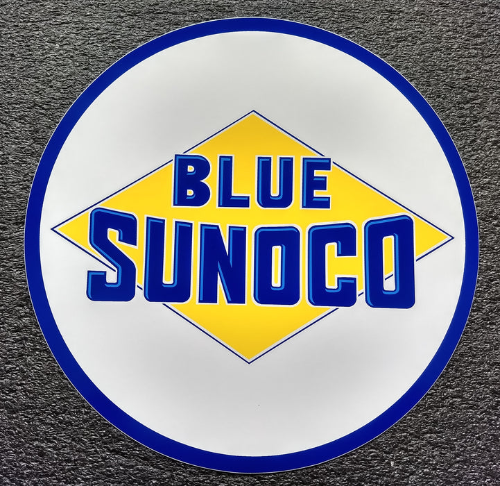 BLUE SUNOCO DECAL-12