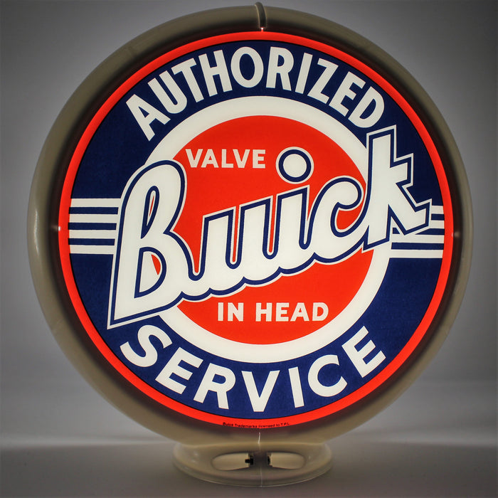 BUICK AUTHORIZED SERVICE 13.5" Gas Pump Globe