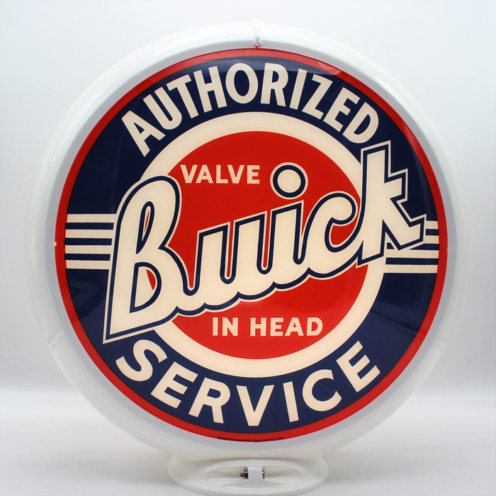 BUICK AUTHORIZED SERVICE 13.5" Gas Pump Globe Face / Lens