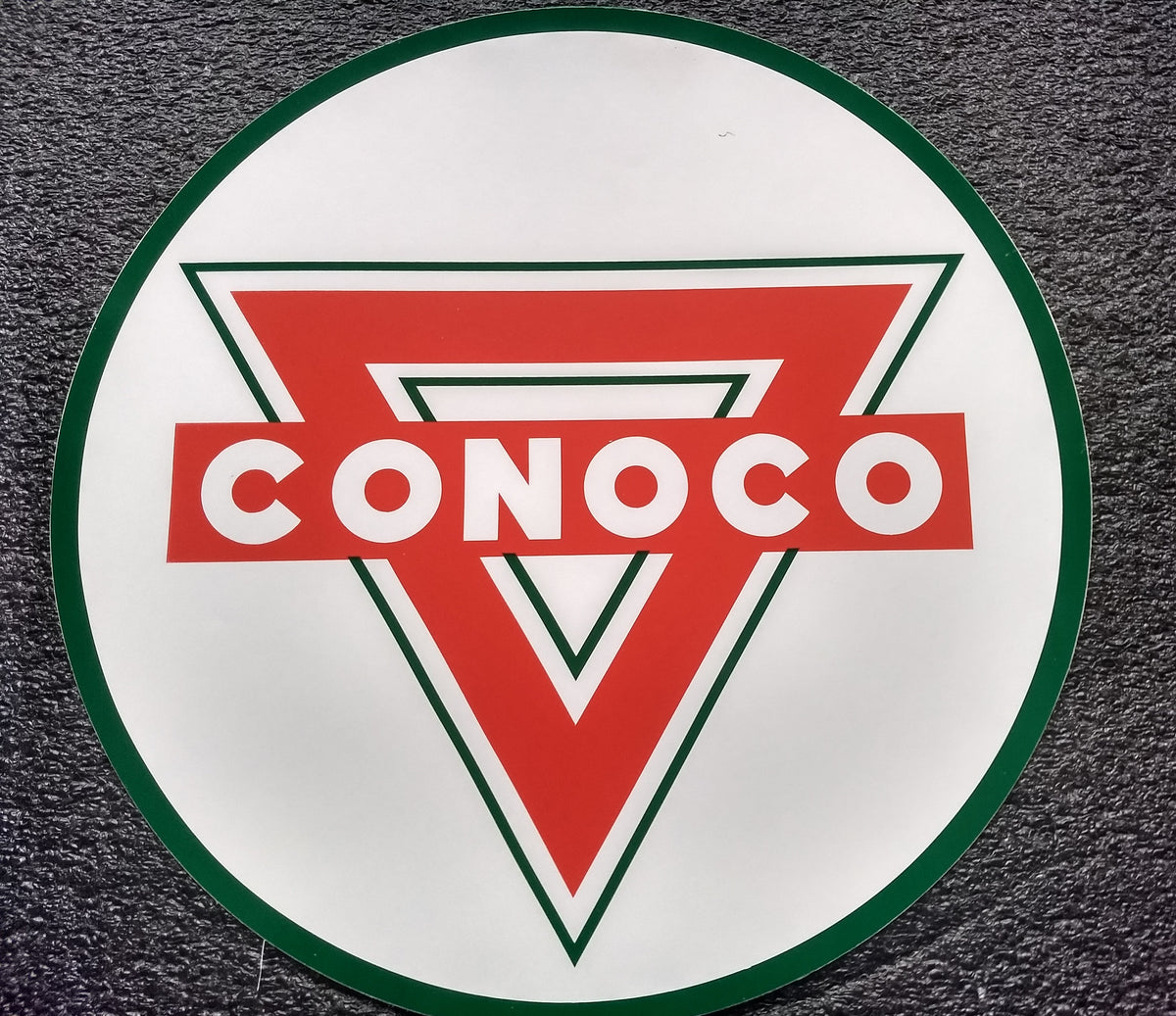 CONOCO TRIANGLE DECAL-12