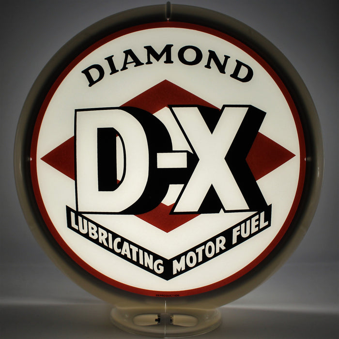 DIAMOND D-X  13.5" Gas Pump Globe - FREE SHIPPING!!