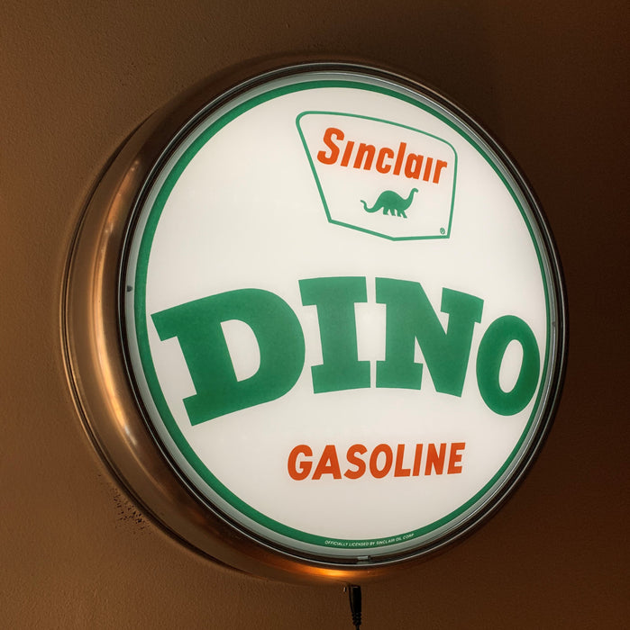LED Wall Mount - Sinclair Dino Word