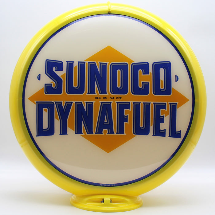 SUNOCO DYNAFUEL 13.5" Glass Face