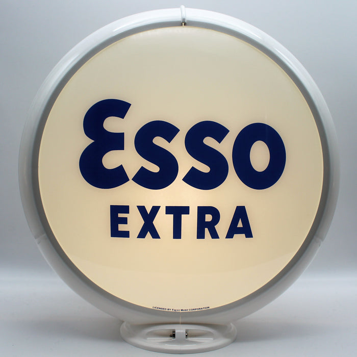 ESSO EXTRA 13.5" Glass Face for Gas Pump Globe