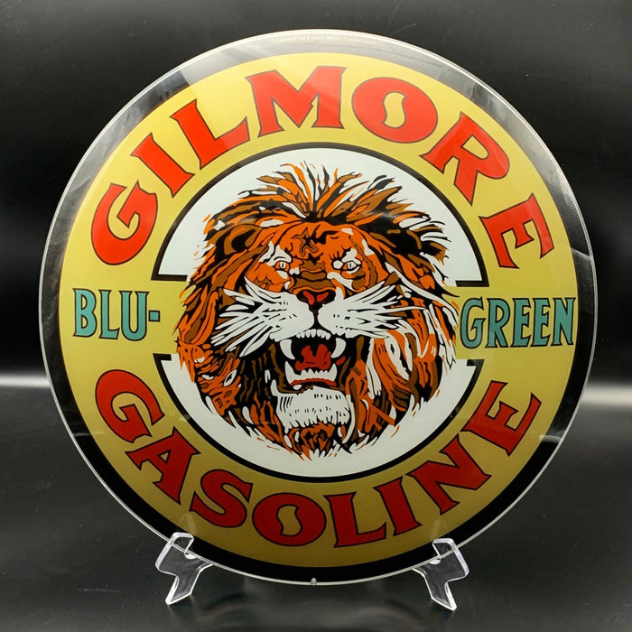 GILMORE GASOLINE 15" Glass Face
