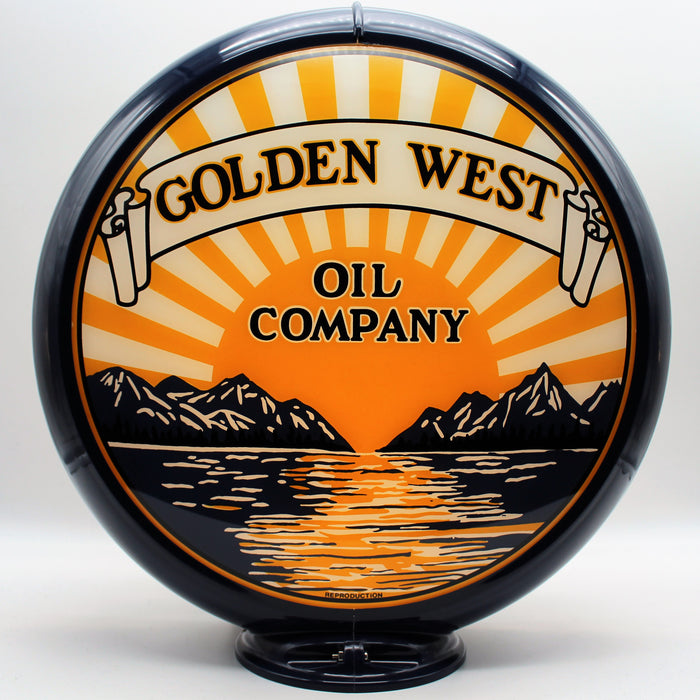 Golden West 13.5" Gas Pump Globe