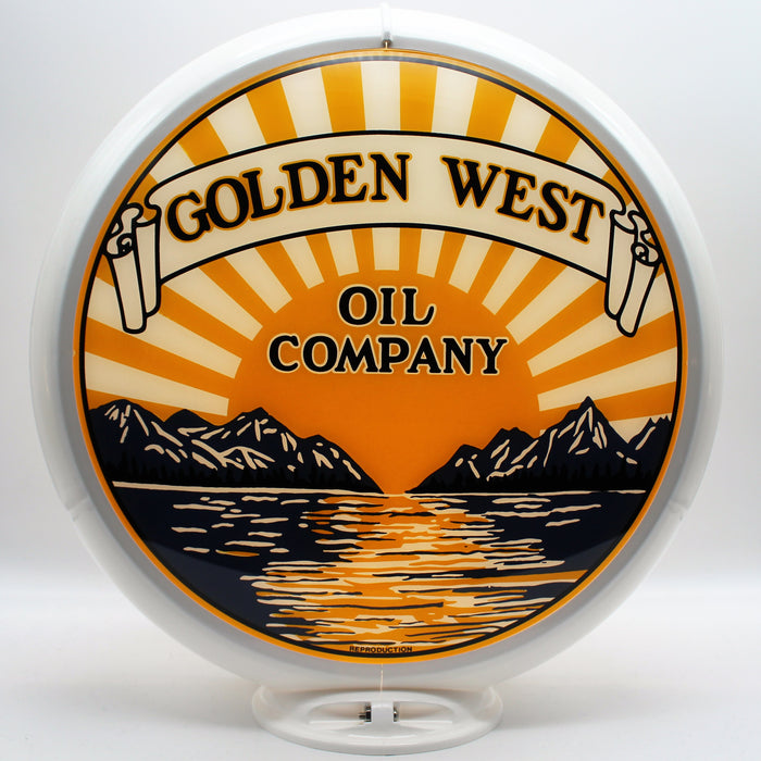 Golden West 13.5" Gas Pump Globe