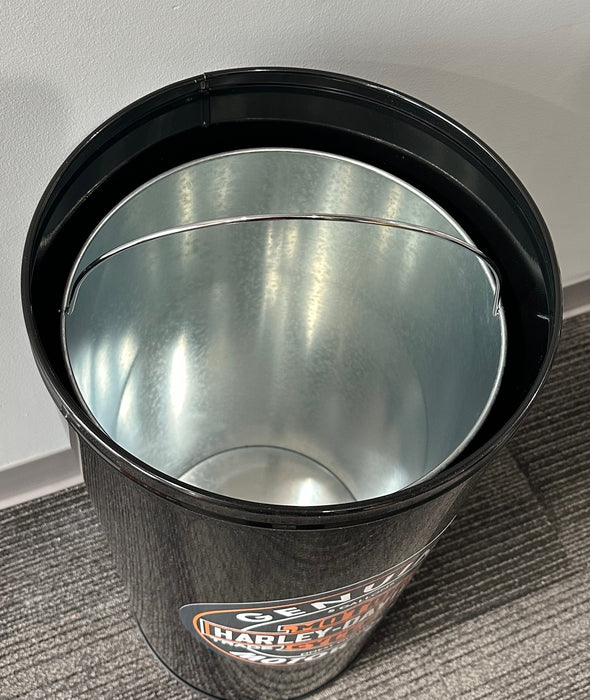 HD MOTOR OIL Bullet Style Trash Can - FREE SHIPPING!