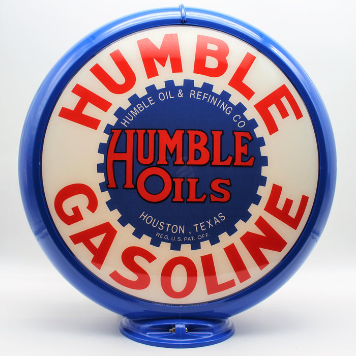 HUMBLE GASOLINE 13.5" Glass Face