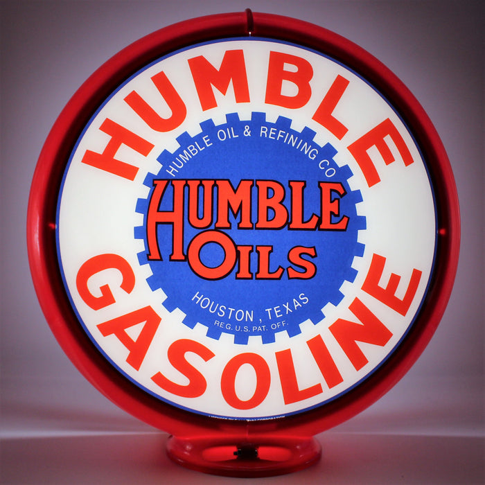 HUMBLE GASOLINE 13.5" Ad Globe