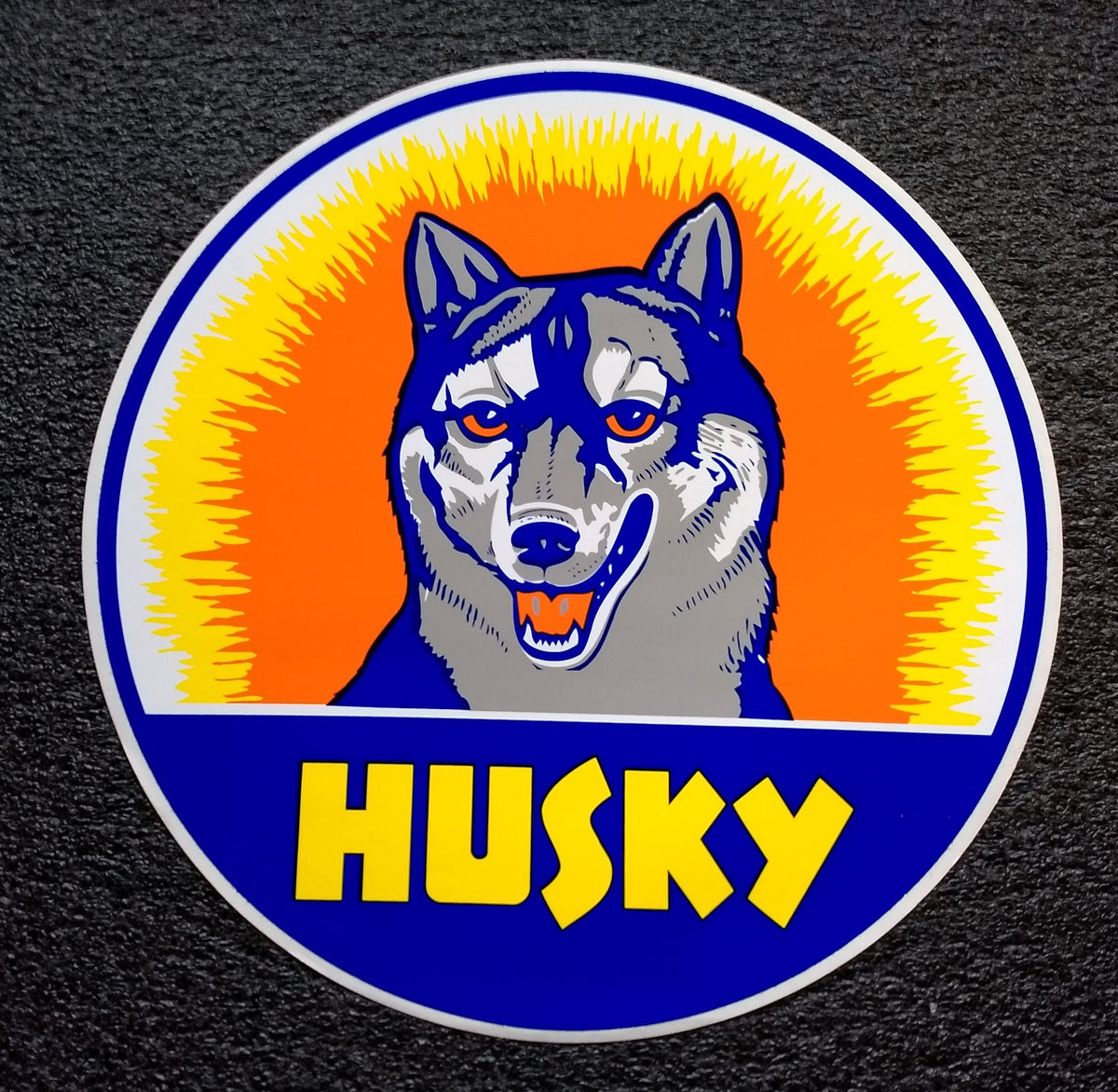 HUSKY DOG DECAL 12