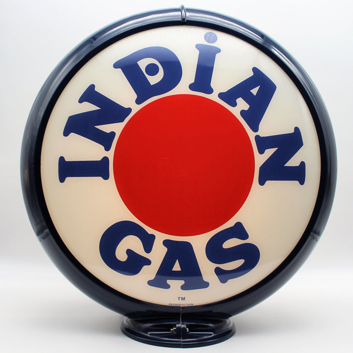INDIAN GAS RED DOT 13.5" Glass Face