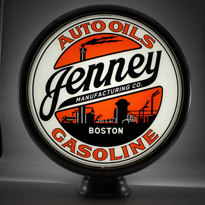 JENNEY GASOLINE 15" Ad Globe