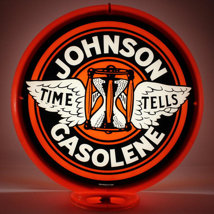 JOHNSON GASOLENE 13.5" Ad Globe